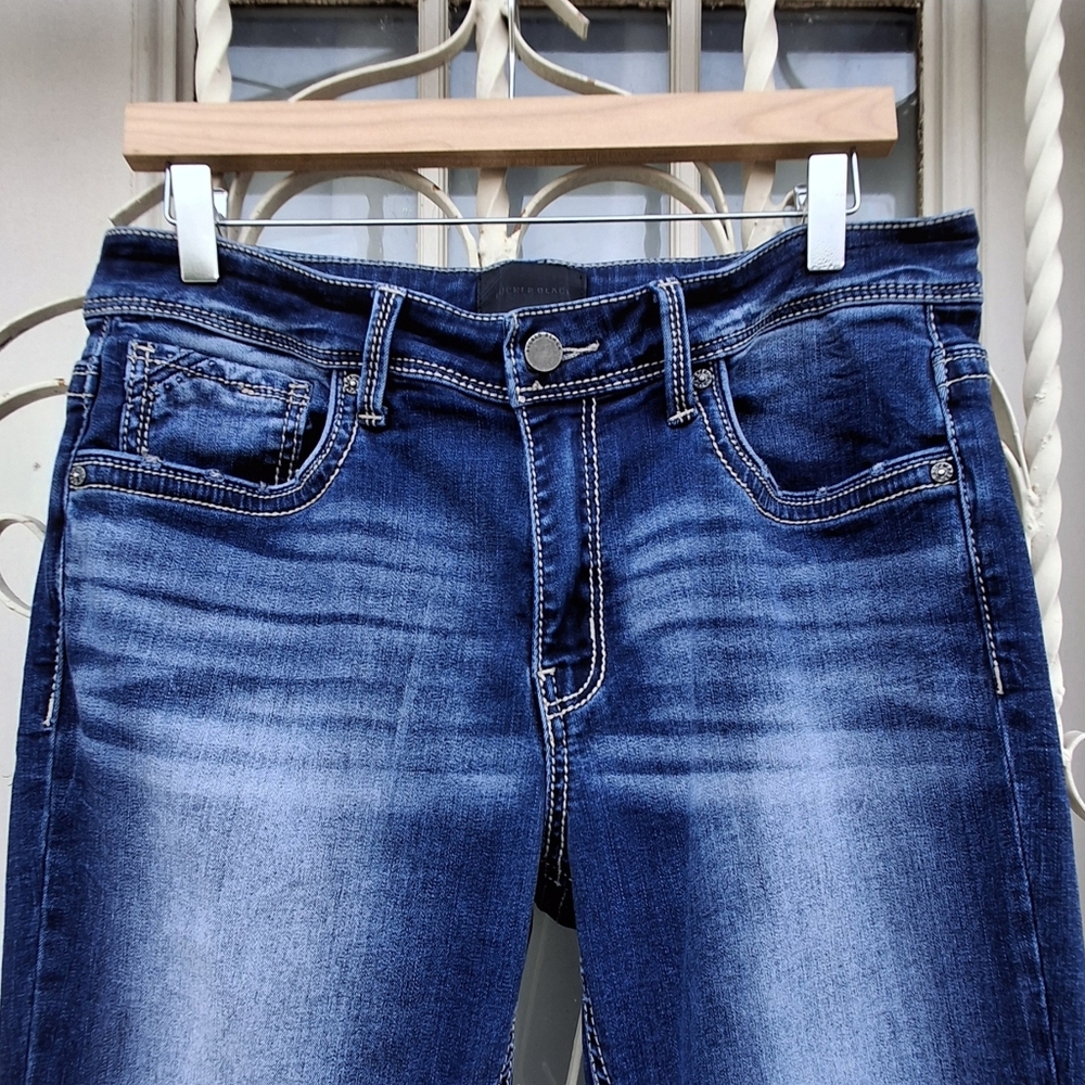 Buckle Black Curvy Fit No. 76 Bootcut Blue Denim Stretch Jeans  Women Size 31x32 - Picture 5 of 16